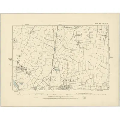 1886 Map of Somerset XXXVIII.SE