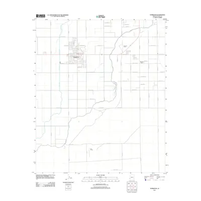 2011 Map of Somerton, 2011 Print