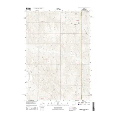 2015 Map of Somerville Flats East, 2015 Print