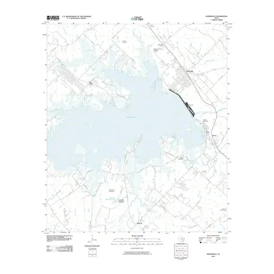 2010 Map of Somerville, 2010 Print
