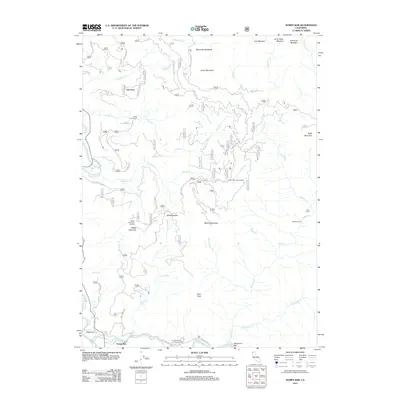2012 Map of Somes Bar, 2012 Print