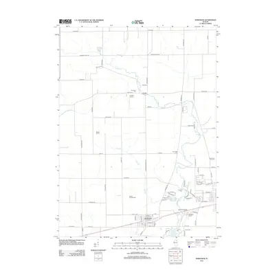 2012 Map of Somonauk, 2012 Print