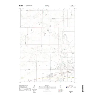 2021 Map of Somonauk, 2021 Print