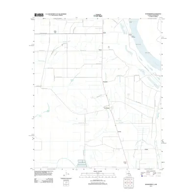 2012 Map of Sondheimer, 2012 Print