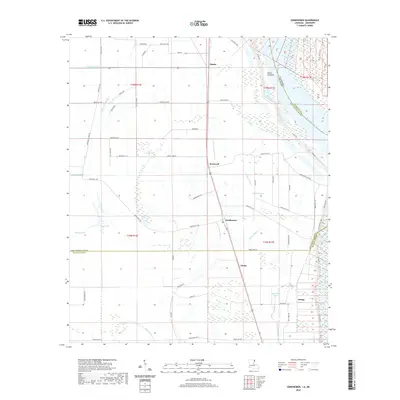 2020 Map of Sondheimer, 2020 Print