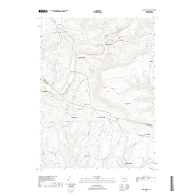 2019 Map of Sonestown, 2019 Print