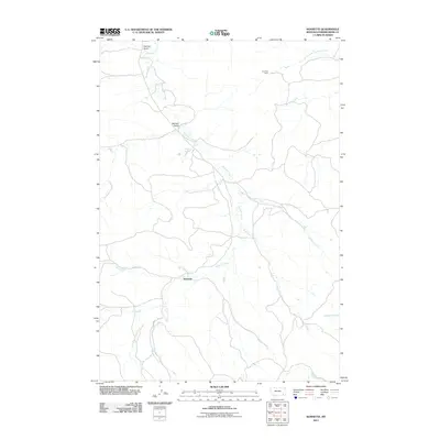 2011 Map of Sonnette, 2011 Print