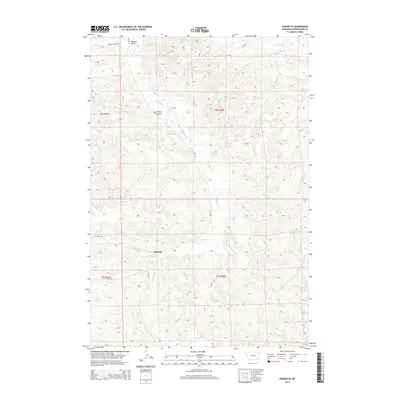 2014 Map of Sonnette, 2014 Print