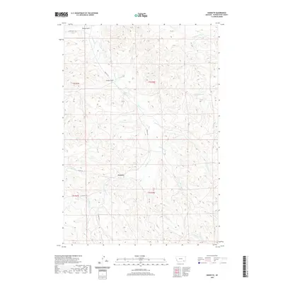2020 Map of Sonnette, 2020 Print