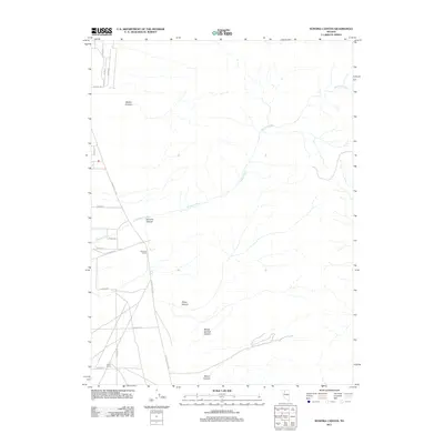 2011 Map of Sonoma Canyon, 2011 Print