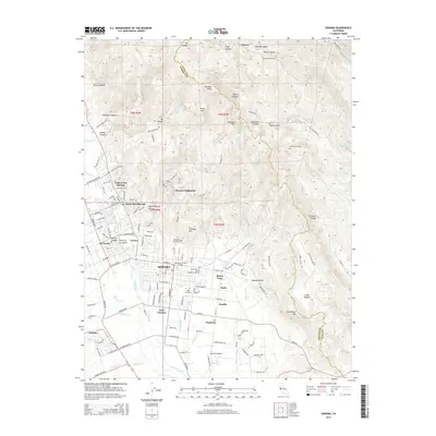 2015 Map of Sonoma, 2015 Print