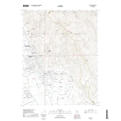 2018 Map of Sonoma, 2018 Print