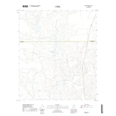 2019 Map of Sonora NW, 2019 Print