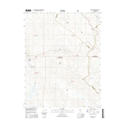 2015 Map of Sonora Pass, 2015 Print