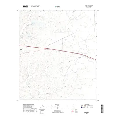 2019 Map of Sonora SE, 2019 Print