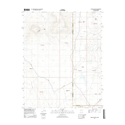 2014 Map of Sonsela Buttes, 2014 Print