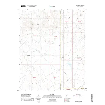 2018 Map of Sonsela Buttes, 2018 Print