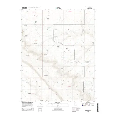 2014 Map of Sooner Bench, 2014 Print