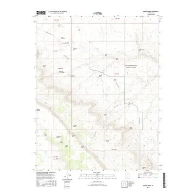 2017 Map of Sooner Bench, 2017 Print