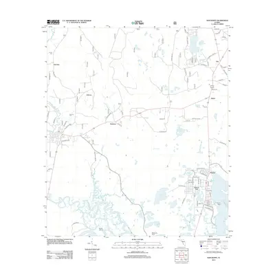 2012 Map of Sopchoppy, 2012 Print
