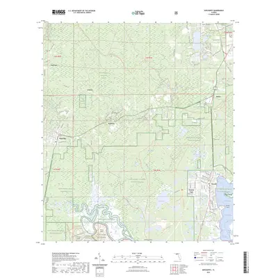2024 Map of Sopchoppy, 2024 Print
