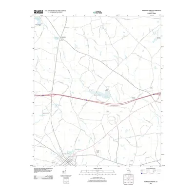 2011 Map of Soperton North, 2011 Print