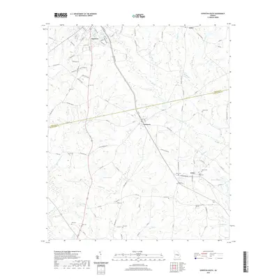 2020 Map of Soperton South, 2020 Print