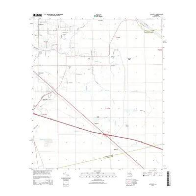 2015 Map of Sorrento, 2015 Print