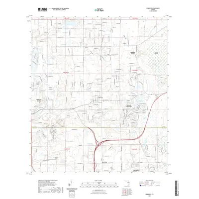 2021 Map of Sorrento, 2021 Print