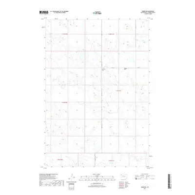 2017 Map of Sorum NE, 2017 Print