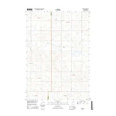 2015 Map of Sorum, 2015 Print
