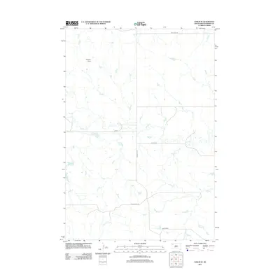 2012 Map of Sorum SE, 2012 Print