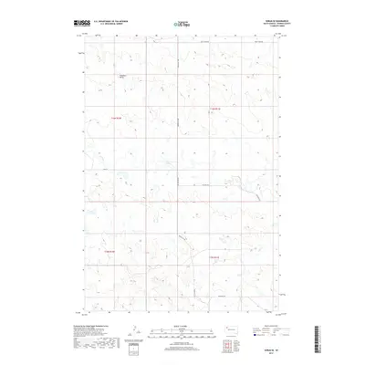 2017 Map of Sorum SE, 2017 Print