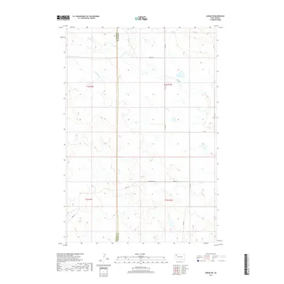 2017 Map of Sorum SW, 2017 Print
