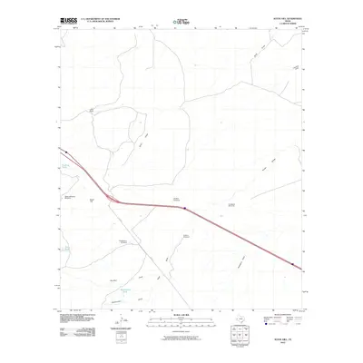 2010 Map of Sotol Hill, 2010 Print