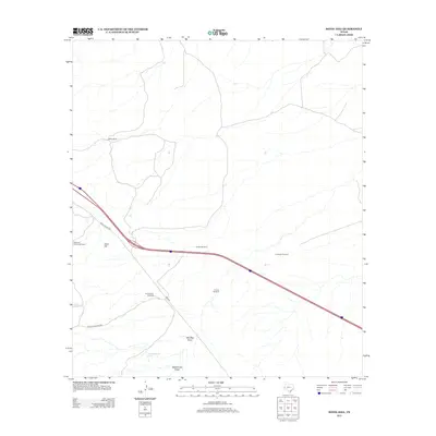2012 Map of Sotol Hill, 2012 Print