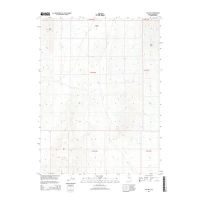 2014 Map of Sou Hills, 2014 Print