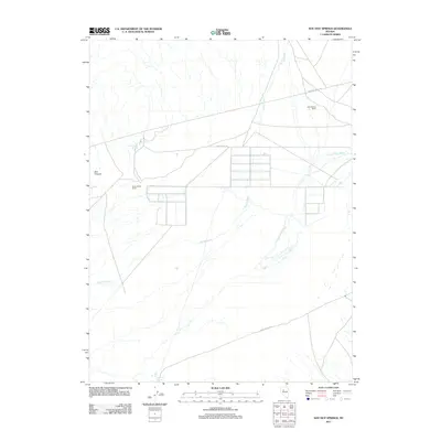 2011 Map of Sou Hot Springs, 2011 Print