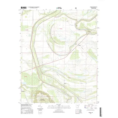 2017 Map of Soudan, 2017 Print