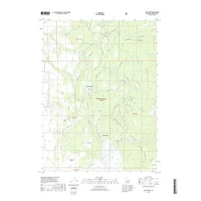 2018 Map of Soup Creek, 2018 Print
