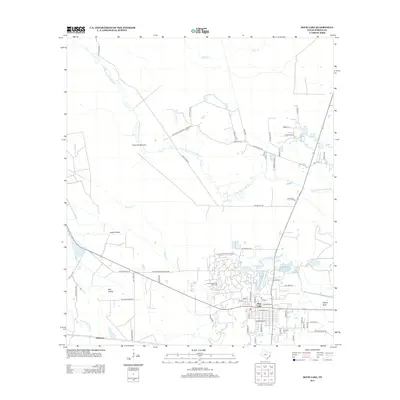 2013 Map of Sour Lake, 2013 Print