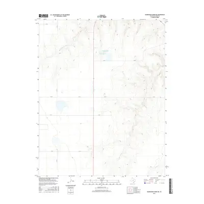 2016 Map of Sourdough Creek NE, 2016 Print
