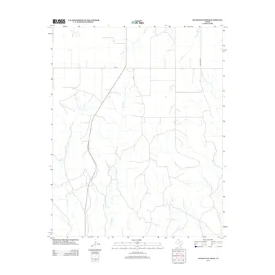2012 Map of Sourdough Creek, 2012 Print