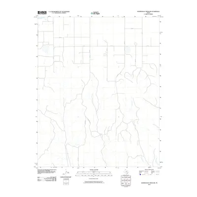 2010 Map of Sourdough Creek SW, 2010 Print