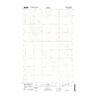 2014 Map of Souris SE, 2014 Print