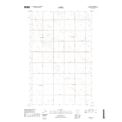2020 Map of Souris SE, 2020 Print