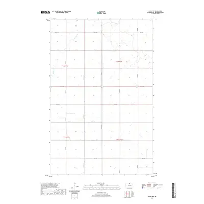 2020 Map of Souris SW, 2020 Print