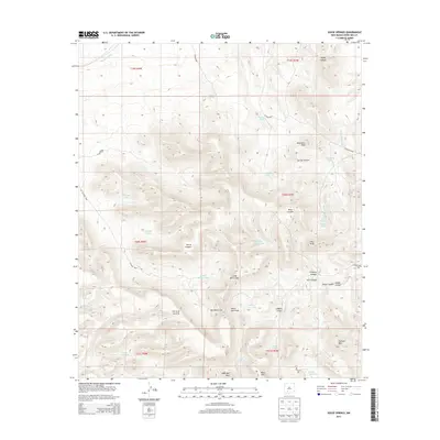 2013 Map of Souse Springs, 2013 Print