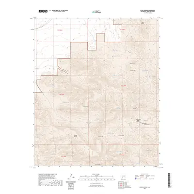 2023 Map of Souse Springs, 2023 Print