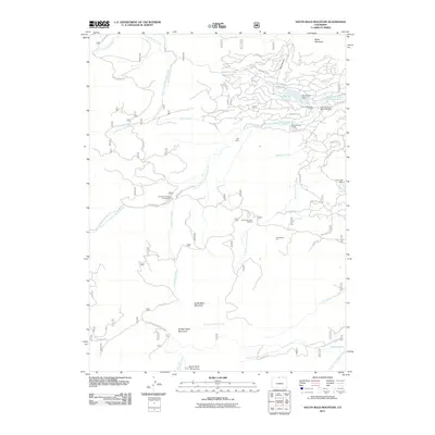 2011 Map of South Bald Mountain, 2011 Print